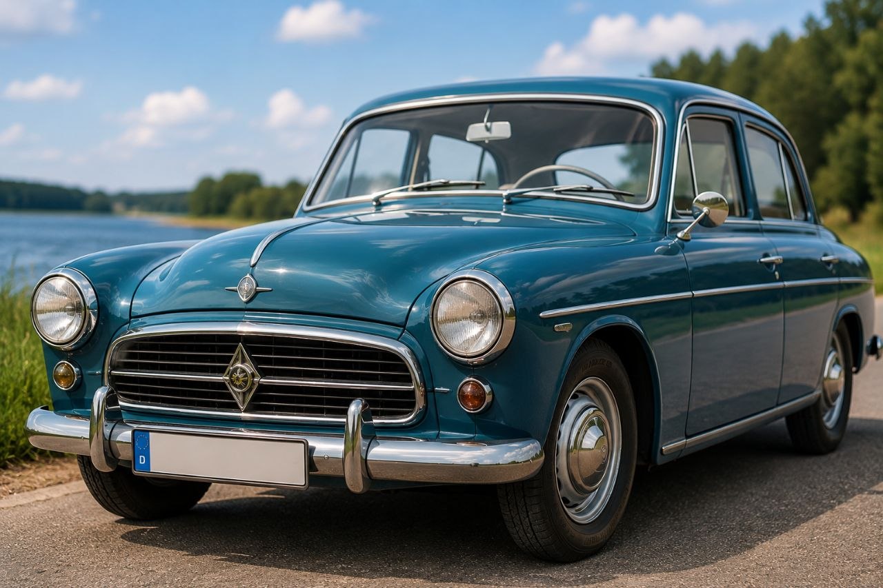 Klassischer Oldtimer für ein Wertgutachten